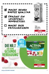 Gazetka promocyjna Metro - Starke Marken - Gazetka - ważna od 09.08 do 09.08.2025 - strona 3 - produkty: activia, angebot, Becher, beutel, danone, danone activia, mac, pfanne, pfannen, pflanze, pflanzen, philadelphia, Ti, zucker