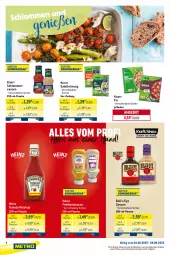 Gazetka promocyjna Metro - Starke Marken - Gazetka - ważna od 09.08 do 09.08.2025 - strona 4 - produkty: angebot, beutel, drink, eis, energy drink, feinkost, flasche, heinz, ketchup, knorr, knorr fix, lack, reis, salat, salatkrönung, sauce, saucen, schlemmersauce, schlemmersaucen, Ti, tiefpreis, tomato ketchup