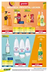 Gazetka promocyjna Metro - Starke Marken - Gazetka - ważna od 09.08 do 09.08.2025 - strona 6 - produkty: Alwa, angebot, apfel, Apfelschorle, Bravo, coca-cola, cola, eis, eistee, flasche, fuze tea, gerolsteine, gerolsteiner, getränk, getränke, granini, granini die limo, limo, mineralwasser, Palette, Rauch, reis, saft, schorle, steiner, tee, Ti, wasser