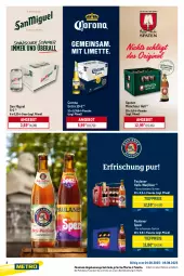 Gazetka promocyjna Metro - Starke Marken - Gazetka - ważna od 09.08 do 09.08.2025 - strona 8 - produkty: angebot, bier, corona, corona extra, eis, flasche, getränk, getränke, Hefe, Palette, Paula, paulaner, reis, Spaten, Spezi, Ti, tiefpreis