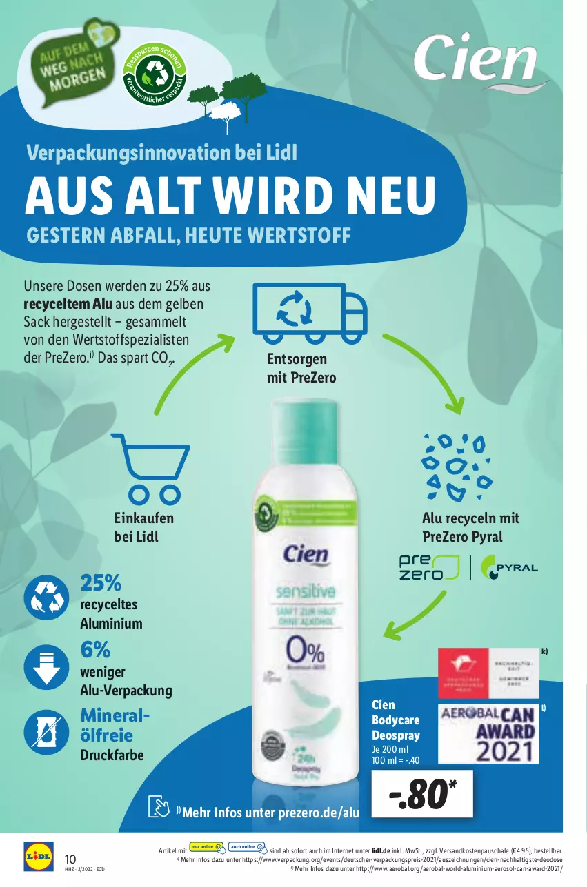 Aktueller Prospekt Lidl - Aktionsprospekt - von 10.01 bis 15.01.2022 - strona 10 - produkty: body, Cien, deo, deospray, eis, erde, Heu, ndk, reis, roba, sac, Schal, Schale, Spezi, Ti