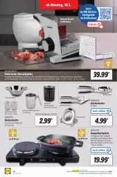 Gazetka promocyjna Lidl - Aktionsprospekt - Gazetka - ważna od 15.01 do 15.01.2022 - strona 18 - produkty: auer, auto, besteck, Besteckhalter, Brei, edelstahl, eier, eis, ernesto, HP, knacker, knoblauch, Knoblauchpresse, küche, Küchen, latte, milch, ndk, nuss, Nussknacker, Schal, Schale, Schlitten, silvercrest, Ti, tisch