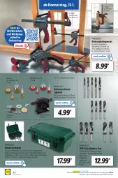 Gazetka promocyjna Lidl - Aktionsprospekt - Gazetka - ważna od 15.01 do 15.01.2022 - strona 30 - produkty: Bau, Bohrer-Set, Draht, Holz, kraft, ndk, Parkside, Ria, Schal, Schale, Ti, wasser, werkzeug