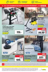 Gazetka promocyjna Lidl - Aktionsprospekt - Gazetka - ważna od 15.01 do 15.01.2022 - strona 33 - produkty: angebot, angebote, auer, decke, eis, elle, erde, gsw, gutschein, gutscheine, korb, LG, ndk, Parkside, Reinigung, reis, reiss, Ria, säge, Ti, tisch, Tischkreissäge, Trockensauger, werkzeug, ZTE