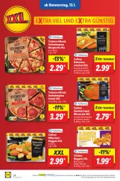 Gazetka promocyjna Lidl - Aktionsprospekt - Gazetka - ważna od 15.01 do 15.01.2022 - strona 42 - produkty: brustfilet, chicken nuggets, chili, curry, dip, eis, filet, lachs, margherita, ndk, nuggets, Ofen, pizza, preisvorteil, reis, Ria, salami, Schal, Schale, schnitten, schnitzel, schwein, schweine, Schweinelachs, steinofen, Ti, wein, weine, wiener