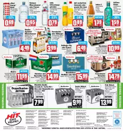 Gazetka promocyjna Hit - Prospekte - Gazetka - ważna od 01.07 do 01.07.2023 - strona 16 - produkty: Alwa, angebot, angebote, auer, Bad, Benediktiner, bier, bitburger, braun, burger, burgwallbronn, deit, drink, drucker, Effect, eimer, eis, eistee, elle, Engel, fisch, flasche, franziskaner, Früh Kölsch, getränk, getränke, glasflasche, granini, granini die limo, heineken, hella, Hohes C, Intel, kerze, krombache, krombacher, limo, limonade, Lübecker, mineralwasser, oettinger, pils, Rauch, reis, rheinfels quelle, sinalco, Spaten, steiner, tee, Ti, uhr, vöslauer, warsteiner, wasser, weissbier, ZTE, zucker