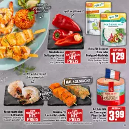 Gazetka promocyjna Hit - Prospekte - Gazetka - ważna od 04.06 do 04.06.2022 - strona 21 - produkty: beutel, braten, camargue, curry, Djuvec, eis, elle, filet, filets, fisch, fleisch, garnelen, grill, lachs, lachsfilet, lachsfilets, LG, paprika, paprika rot, reis, reis-fit, riesengarnelen, Spitzpaprika, suppe, suppen, Ti, tisch, vita, Vitamin C