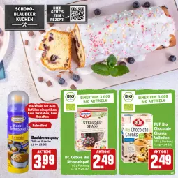 Gazetka promocyjna Hit - Prospekte - Gazetka - ważna od 04.06 do 04.06.2022 - strona 25 - produkty: Backform, bio, Blaubeer, cola, Dr. Oetker, flasche, kuchen, milch, rezept, schoko, Ti, vollmilch