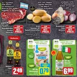 Gazetka promocyjna Hit - Prospekte - Gazetka - ważna od 04.06 do 04.06.2022 - strona 3 - produkty: auer, berliner, bio, cider, discount, eis, Elan, elle, entrecôte, flasche, Frühkartoffeln, Gemüsezwiebel, glasflasche, kartoffel, kartoffeln, mac, mehl, olive, oliven, olivenöl, reis, rind, speisefrühkartoffeln, Ti, weizenmehl, zwiebel, zwiebeln