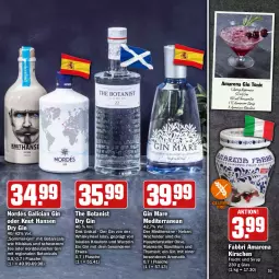 Gazetka promocyjna Hit - Prospekte - Gazetka - ważna od 04.06 do 04.06.2022 - strona 31 - produkty: basilikum, dry gin, elle, flasche, gin, gin mare, kirsch, kirsche, kirschen, kräuter, kräutern, olive, rosmarin, sirup, tee, teller, Ti, tonic, whisky