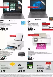 Gazetka promocyjna Media Markt - Prospekte - Gazetka - ważna od 31.05 do 31.05.2023 - strona 6 - produkty: AMD Radeon, Birnen, canon, computer, deo, din a4, drucker, eier, eis, fingerabdrucksensor, gaming notebook, Intel, lautsprecher, notebook, papier, Pentium, pute, radeon, ryzen, ssd, SSD-Speicher, Ti, Tintenpatrone