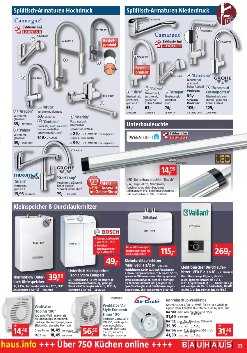 Aktueller Prospekt Bauhaus - Prospekte - von 27.11 bis 25.12.2021 - strona 23