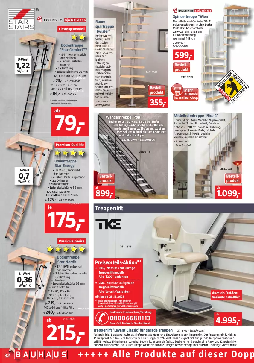 Aktueller Prospekt Bauhaus - Prospekte - von 27.11 bis 25.12.2021 - strona 32