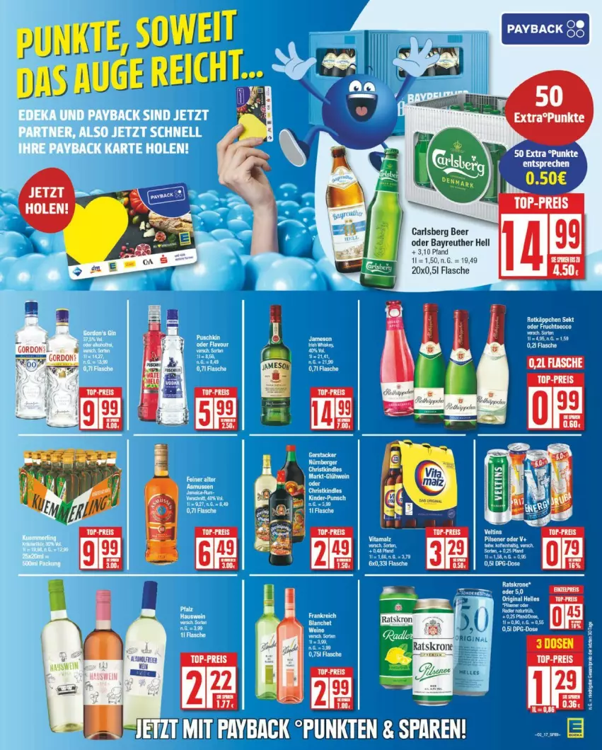 Aktueller Prospekt Edeka - Prospekte - von 06.01 bis 11.01.2025 - strona 17 - produkty: carlsberg, carlsberg beer, flasche