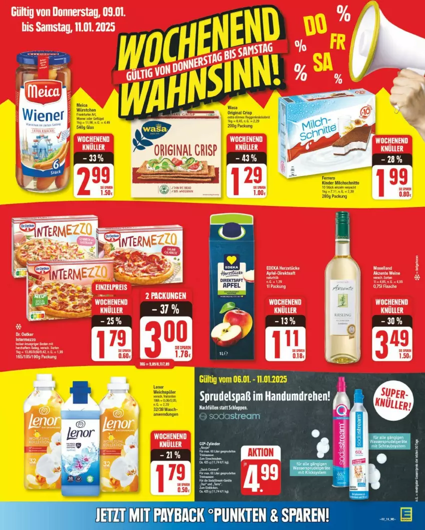 Aktueller Prospekt Edeka - Prospekte - von 06.01 bis 11.01.2025 - strona 19 - produkty: Sprudel, tee