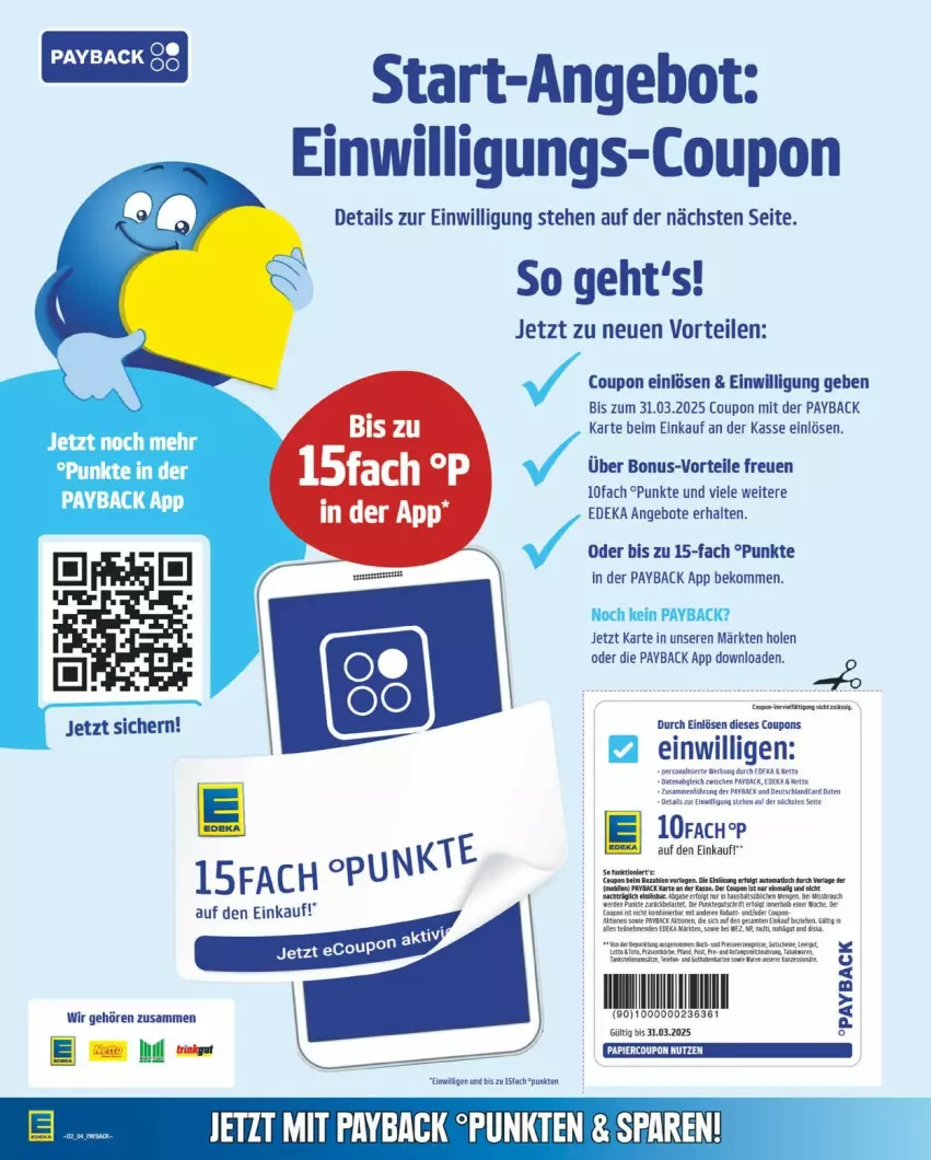 Aktueller Prospekt Edeka - Prospekte - von 06.01 bis 11.01.2025 - strona 4 - produkty: angebot, angebote, beko, coupon, coupons, deka, payback, Ti