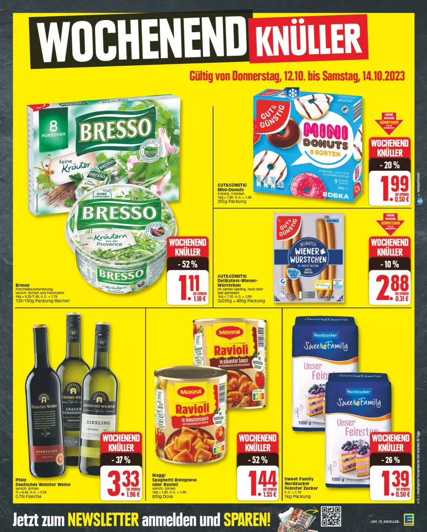 Aktueller Prospekt Edeka - Angebote der Woche - von 09.10 bis 14.10.2023 - strona 15 - produkty: auer, deka, eis, fleisch, kräuter, kräutern, reis, rind, rindfleisch, sauce, tomate, tomaten, tomatensauce, ZTE