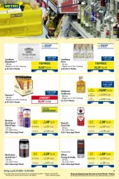 Gazetka promocyjna Metro - Monats-Mix - Gazetka - ważna od 31.07 do 31.07.2025 - strona 3 - produkty: angebot, bacardi, chantré, cola, doppelkorn, Effect, eis, flasche, Germ, getränk, getränke, gin, goldkrone, Gorbatschow, gordon, gordons, jägermeister, kleiner feigling, korn, kräuter, kräuterlikör, krone, leine, likör, Meister, Metro, Palette, reis, Ti, tiefpreis, tonic, underberg, vodka, wilthener, Wilthener Goldkrone, wodka, yeni raki