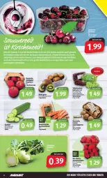 Gazetka promocyjna Markant - Prospekte - Gazetka - ważna od 23.07 do 23.07.2022 - strona 4 - produkty: beutel, bio, champignon, champignons, creme, datteltomaten, eis, gurke, gurken, kiwi, möhren, Schal, Schale, speisemöhren, tafeläpfel, tafeltrauben, Ti, tomate, tomaten, trauben