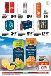 Gazetka promocyjna Metro - Food - Gazetka - ważna od 31.08 do 31.08.2022 - strona 15 - produkty: alkohol, alkoholfreie getränke, Alwa, Beckers Bester, bio, bionade, coca-cola, cola, drink, Effect, elle, energy drink, fever-tree, flasche, getränk, getränke, limo, limonade, limonaden, mineralwasser, orange, orangen, orangensaft, Palette, saft, san pellegrino, Ti, top-hit, volvic, wasser