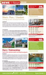Gazetka promocyjna Rewe Reisen - Reiseprospekt - Gazetka - ważna od 24.06 do 24.06.2022 - strona 21 - produkty: axe, Bad, Bademantel, Bau, brunnen, buch, dusche, eier, eis, erde, flasche, Garten, hering, Herings, inklusivleistungen, innenpool, Kaiser, kosmetik, kurtaxe, leine, LG, Mantel, Mode, natur, pool, reis, ring, slip, Slipper, Ti, tisch, uhr, wasser