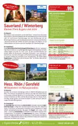 Gazetka promocyjna Rewe Reisen - Reiseprospekt - Gazetka - ważna od 24.06 do 24.06.2022 - strona 22 - produkty: apfel, auer, axe, Bad, Bademantel, Berger, bio, buch, Couch, dusche, ecco, eier, eis, erde, flasche, Fulda, inklusivleistungen, kaffee, kaffeemaschine, Kamin, kerze, Kinder, kochfeld, kosmetik, küche, Küchen, Küchenzeile, kühlschrank, leine, Mantel, natur, pralinen, pril, reis, rum, Schrank, sessel, steak, Ti, tisch, toast, toaster, uhr, wasser