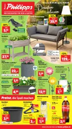 Gazetka promocyjna Thomas Philipps - Gazetka - ważna od 11.04 do 11.04.2026 - strona 1 - produkty: akku, armlehnen, batterie, batterien, Bau, Bewegungssensor, blume, blumen, Blüte, braun, bügel, coca-cola, cola, decke, Deckel, eis, fernbedienung, Holz, kissen, kleid, kleider, kleiderbügel, kühlschrank, Lampe, leds, mac, reis, rel, schlauch, Schrank, Sofa, stauden, Ti, topf, vorteilspreis, wasser