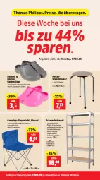 Gazetka promocyjna Thomas Philipps - Gazetka - ważna od 11.04 do 11.04.2026 - strona 8 - produkty: angebot, angebote, Bau, bett, Clogs, eis, Garten, hocker, klappstuhl, regal, reis, schwerlastregal, Stapelhocker, stuhl, Tasche, Ti, tragetasche