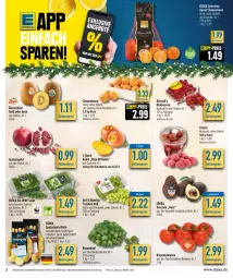 Gazetka promocyjna Diska - Prospekte - Gazetka - ważna od 23.12 do 23.12.2023 - strona 3 - produkty: aktionspreis, avocado, beere, beeren, bio, clementinen, deka, edeka bio, eimer, eis, himbeer, himbeere, himbeeren, Kaki, kartoffel, kartoffeln, kiwi, Kiwi Gold, LG, nuss, reis, rispentomaten, rosen, Rosenkohl, salat, speisekartoffeln, Ti, tomate, tomaten, trauben