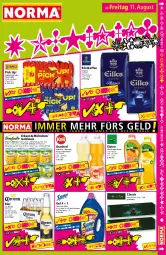 Gazetka promocyjna Norma - Norma - Gazetka - ważna od 14.08 do 14.08.2023 - strona 15 - produkty: ananas, bier, eis, eistee, erbsen, flasche, gin, Goldmais, kaffee, kracher, mais, maracuja, pfirsich, Pick Up!, röstkaffee, tee, Ti, zitrone, zucker