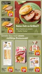 Gazetka promocyjna Rewe - Prospekte - Gazetka - ważna od 11.05 do 11.05.2024 - strona 15 - produkty: braten, brot, brötchen, ciabatta, eis, fleisch, fleischkäse, grill, himbeer, Käse, korn, lieken, pfeffer, rewe beste wahl, rewe feine welt, Ti, urkorn, vanille