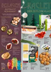 Gazetka promocyjna Selgros - Food - Gazetka - ważna od 24.12 do 24.12.2022 - strona 8 - produkty: baguette, Bergkäse, braun, burger, champignon, champignons, cheddar, eis, elle, Fondue, frischkäse, Getrocknete Tomaten, gewürz, gin, ilag, kartoffel, kartoffeln, Käse, Kranz, Rauch, reis, sandwich, sauce, Schal, Schale, schinken, spargel, stangenspargel, Ti, tomate, tomaten