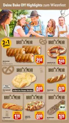 Gazetka promocyjna Rewe - Prospekte - Gazetka - ważna od 05.10 do 05.10.2024 - strona 14 - produkty: bier, bio, brezel, eis, elsässer art, Käse, Laugenbrezel, Laugenstange, reis, schinken, Ti, würstchen