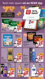 Gazetka promocyjna Rewe - Prospekte - Gazetka - ważna od 05.10 do 05.10.2024 - strona 3 - produkty: Absolut Vodka, activia, activia joghurt, Becher, bohne, bohnen, bohnenkaffee, Cap, captain morgan, coupon, danone, danone activia, Dr. Oetker, drink, eis, energy drink, erde, haarspray, jacobs, Jacobs Gold, joghur, joghurt, kaffee, Käse, löslicher bohnenkaffee, margherita, natur, reis, rewe beste wahl, Rockstar, salakis, schafskäse, schaumfestiger, Taft, Ti, vodka