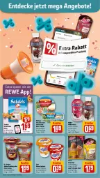 Gazetka promocyjna Rewe - Prospekte - Gazetka - ważna od 05.10 do 05.10.2024 - strona 4 - produkty: angebot, angebote, aoste stickado, Becher, brot, coupon, decke, Dr. Oetker, eis, grütze, joghur, joghurt, Käse, käse vielfalt, milch, milka, milkana, Müller, müllermilch, natur, pudding, reis, Rote Grütze, sahne, sahne joghurt, salakis, schafskäse, Schal, Schale, Schmelzkäse, stickado, Ti, zott