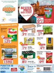 Gazetka promocyjna Globus - Prospekte - Gazetka - ważna od 19.03 do 19.03.2022 - strona 1 - produkty: almighur, almighurt, angebot, angebote, backofen, beste butter, beutel, bier, bitburger, burger, butter, chips, coupon, coupons, crunchips, dallmayr, dallmayr prodomo, drucker, ehrmann, ehrmann almighurt, eis, Engel, flasche, fleisch, fleischkäse, frau antje, Garten, Käse, kerze, LG, lorenz, lorenz crunchips, milch, mw-flasche, Ofen, papier, payback, persil, persil waschmittel, pflanze, pflanzen, prodomo, reis, salat, salatherzen, Schal, Schale, Streichzart, Ti, Trampolin, waschmittel