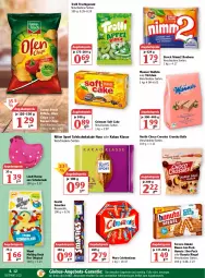 Gazetka promocyjna Globus - Prospekte - Gazetka - ważna od 19.03 do 19.03.2022 - strona 12 - produkty: angebot, angebote, angebotspreis, ball, bonbons, chips, choco crossies, crossies, Duck, eis, elle, ferrero, frucht, fruchtgummi, funny-frisch, gin, griesson, hanuta, kakao, Kinder, kinder bueno, lindt, Manner, mars, nestlé, nimm2, nuss, Ofen, reis, riegel, ritter, ritter sport, schoko, schokolade, smarties, Sport, storck, tafelschokolade, Ti, Törtchen, trolli, trolli fruchtgummi, waffeln