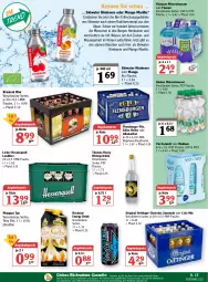 Gazetka promocyjna Globus - Prospekte - Gazetka - ważna od 19.03 do 19.03.2022 - strona 17 - produkty: alkohol, Alwa, angebot, angebotspreis, auer, beere, beeren, bier, bio, bügel, burger, cola, decke, drink, eier, eis, elle, energy drink, erfrischungsgetränk, erfrischungsgetränke, flasche, flensburger, getränk, getränke, gin, himbeer, himbeere, himbeeren, Kette, limo, limonade, mango, mineralwasser, mw-flasche, natur, oettinger, pet-flasche, pfanne, Pfanner, pils, Rauch, reis, rel, rezept, Rockstar, tee, thomas henry, Ti, vöslauer, wasser, zucker