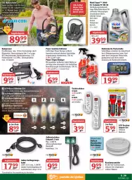 Gazetka promocyjna Globus - Prospekte - Gazetka - ważna od 19.03 do 19.03.2022 - strona 29 - produkty: angebot, angebotspreis, auer, batterie, batterien, Bau, Bewegungssensor, Brei, eier, eis, Elektro, elle, felgen, Kinder, Kindersitz, kompressor, Lampe, Laufen, LG, motorenöl, Rauch, reiniger, reis, Ria, Schal, Schale, sekt, steckdose, Tasche, taschen, taschenlampe, teller, Ti, tisch, Yo