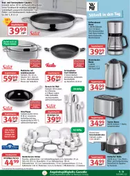 Gazetka promocyjna Globus - Prospekte - Gazetka - ważna od 19.03 do 19.03.2022 - strona 31 - produkty: angebot, angebotspreis, auto, Becher, besteck, besteck-set, Brei, decke, Deckel, dessert, Dessertteller, edelstahl, eier, Eierbecher, Eierkocher, eis, Elektro, elle, erde, espresso, gabel, glaskeramik, herdarten, kaffee, kaffeeautomat, kaffeebecher, Kocher, kuchen, latte, Leuchte, LG, Löffel, messer, mikrowelle, milch, Multibräter, müsli, Müslischale, pfanne, reis, Ria, Schal, Schale, Signal, sonderposten, Speiseteller, spülmaschinen, tasse, teller, Ti, toast, toaster, wasser, wasserkocher, wok, zucker