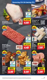 Gazetka promocyjna Lidl - Aktionsprospekt - Gazetka - ważna od 27.04 do 27.04.2024 - strona 49 - produkty: angebot, burger, eis, filet, fisch, fische, Fischer, fleisch, gewürz, grill, Grillspieße, hackfleisch, hähnchenbrust, hamburger, Meister, preisvorteil, pute, reis, rezept, rezepte, rind, schwein, schweine, steak, steaks, Ti, wein, weine, ZTE