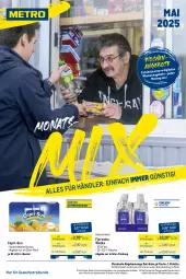 Gazetka promocyjna Metro - Monats-Mix - Gazetka - ważna od 31.05 do 31.05.2025 - strona 1 - produkty: beutel, Cap, capri-sun, decke, eis, flasche, getränk, getränke, Palette, reis, Ti, wodka