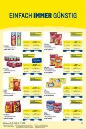 Gazetka promocyjna Metro - Monats-Mix - Gazetka - ważna od 31.05 do 31.05.2025 - strona 15 - produkty: angebot, Becher, beutel, chips, cracker, crunchips, decke, Deckel, eis, erdnuss, erdnüsse, kaffee, Kinder, knoppers, lays, lorenz, lorenz crunchips, Metro, nuss, nussriegel, pringles, reis, riegel, ring, sahne, Ti, tiefpreis, tuc, ültje, ültje erdnüsse, zucker
