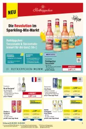 Gazetka promocyjna Metro - Monats-Mix - Gazetka - ważna od 31.05 do 31.05.2025 - strona 5 - produkty: angebot, Apple, bacardi, brut, brut dargent, Cap, captain morgan, chardonnay, cocktail, cocktails, cola, de blancs, ecco, Effect, eis, flasche, frizzante, frucht, getränk, getränke, gin, gordon, gordons, jack daniel, jim beam, limo, limonade, Malibu, Metro, metro gastro, mojito, Palette, pfirsich, reis, rotkäppchen, rum, smirnoff, Ti, tonic, vodka, white rum, zitrone