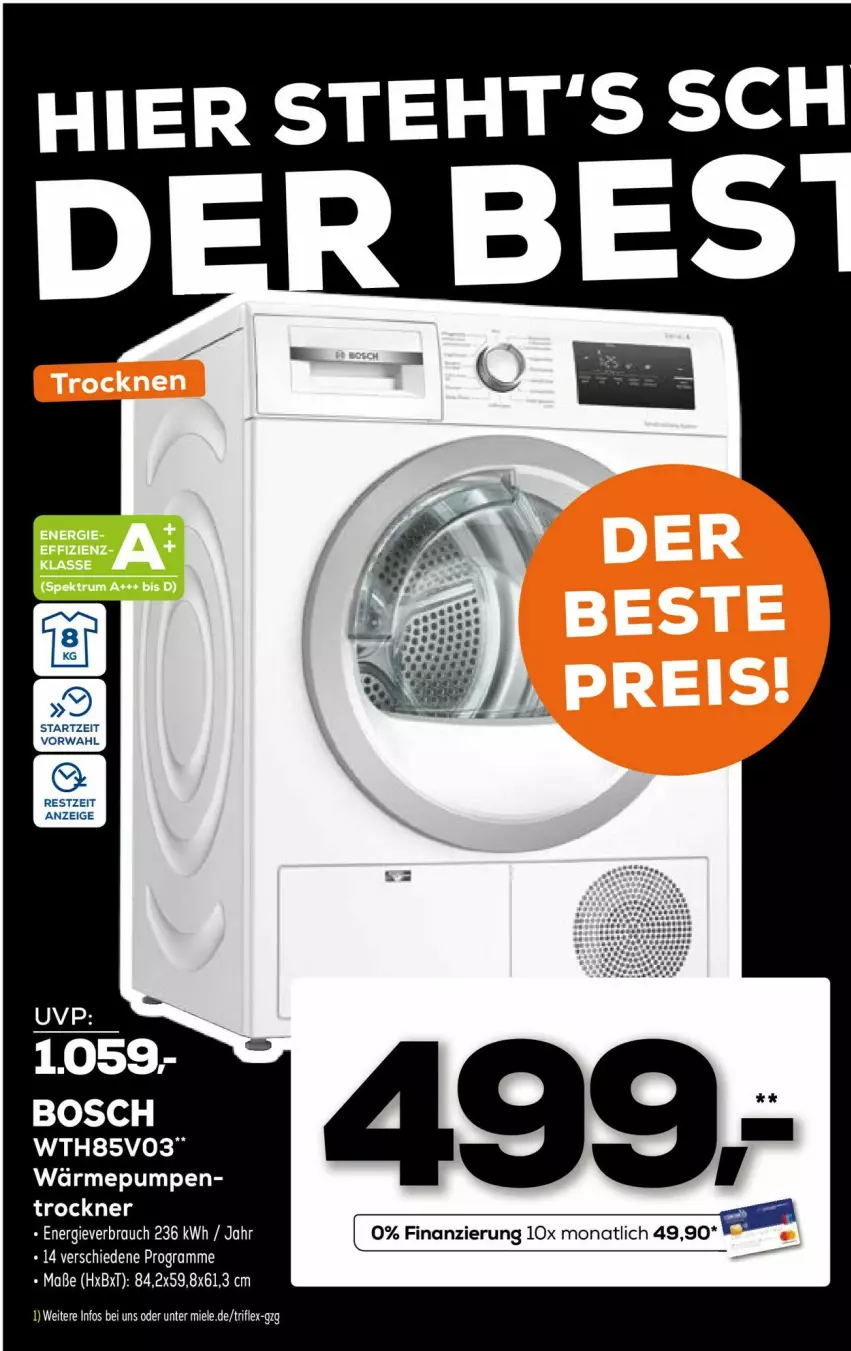 Aktueller Prospekt Euronics - Prospekte - von 08.03 bis 15.03.2023 - strona 27 - produkty: bosch, miele, Rauch