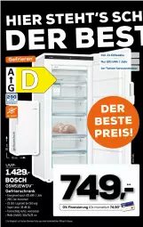 Gazetka promocyjna Euronics - Prospekte - Gazetka - ważna od 15.03 do 15.03.2023 - strona 23 - produkty: akku, bosch, ente, gefrierschrank, Schrank, tee