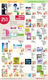 Gazetka promocyjna Rossmann - Prospekte - Gazetka - ważna od 04.03 do 04.03.2022 - strona 13 - produkty: Abtei, Altapharma, babydream, banane, beutel, binden, bio, bonbons, braun, Brei, bübchen, Calcium, camelia, chips, cola, cosmea, creme, doppelherz, eis, elle, Erdbär, Facelle, feuchttücher, freche freunde, frucht, Gesundheit, hipp, joghur, joghurt, Kürbis, linsen, magnesium, mais, milch, O.b., pflaster, quetschbeutel, reis, Ria, Ricola, Schutzcreme, shampoo, slip, slipeinlagen, spartipp, tablet, tablett, Tablette, Tampon, tampons, teller, Tena Men, thermometer, Ti, Tiere, tisch, tücher, Ultra-Binden, windeln, zucker