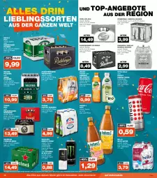 Gazetka promocyjna Real - Gazetka - ważna od 14.10 do 14.10.2023 - strona 10 - produkty: Alwa, angebot, angebote, Berger, bier, coca-cola, cola, drink, Effect, eis, elle, energy drink, franziskaner, frucht, Früh Kölsch, heineken, hella, Hohes C, jever, jever pilsener, lack, mac, mineralwasser, mit frucht, monster, Monster Energy, Peroni, pils, pilsener, pilsner, radeberger, radeberger pilsner, reis, rheinfels quelle, saft, schöfferhofer, Ti, top-angebot, tyskie, veltins, veltins pilsener, volvic, wasser, weissbier, ZTE