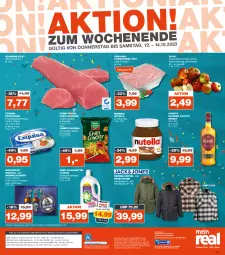 Gazetka promocyjna Real - Gazetka - ważna od 14.10 do 14.10.2023 - strona 16 - produkty: ariel, ariel waschmittel, beutel, bier, blended scotch, blended scotch whisky, bosch, chips, coupon, coupons, cracker, drucker, eis, elle, Engel, ente, exquisa, exquisa frischkäse, ferrero, filet, fleisch, fleischkäse, frischkäse, frischkäsezubereitung, funny-frisch, gin, hemd, Jacke, Käse, kerze, LG, mönchshof, Narzissen, nutella, paprika, payback, reis, rwe, schwein, schweine, schweine-filet, scotch, scotch whisky, Ti, uhr, waschmittel, wein, weine, whisky, ZTE