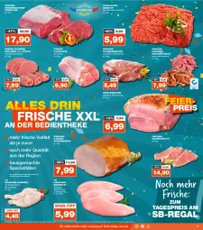 Gazetka promocyjna Real - Gazetka - ważna od 14.10 do 14.10.2023 - strona 3 - produkty: axe, beef, braten, brustfilet, eis, filet, fleisch, geschnetzeltes, gewürz, hackfleisch, hähnchen-schenkel, hähnchenbrust, hähnchenbrustfilet, Haxe, henkel, HP, kalbskotelett, kotelett, krustenbraten, LG, mac, natur, nero, regal, reis, rind, rinder, roastbeef, rouladen, Rückenbraten, Schal, Schale, schenkel, schwein, schwein und rind, schweine, schweinenacken, Schweineroulade, Spezi, steak, steaks, Ti, vom schwein und rind, wein, weine, Zelt, ZTE